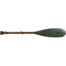 All Resort Furnishings Canoe Paddle Coat Rack in Green - Closeouts