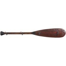 All Resort Furnishings Canoe Paddle Coat Rack in Red - Closeouts