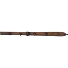 All Resort Furnishings Ski Coat Rack - Ash Wood in Natural - Closeouts