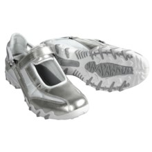 Allrounder by Mephisto Nimbo Mary Jane Style Sneakers (For Women) in Silver / White - Closeouts