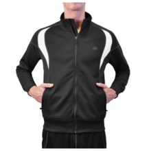 Alo Boost Jacket (For Men) in Anthracite/White - Closeouts