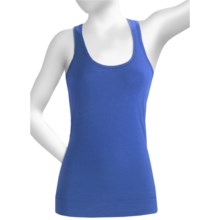 Alo Deep Scoop Neck Tank Top (For Women) in Blue Dazzle - Closeouts