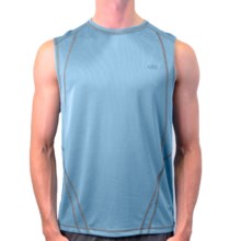 Alo Element Shirt - Sleeveless (For Men) in Blue Shadow - Closeouts