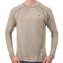 Alo Element T-Shirt - Recycled Materials, Long Sleeve (For Men) in Cement - Closeouts
