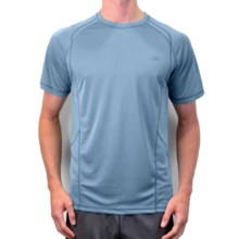 Alo Element T-Shirt - Recycled Materials, Short Sleeve (For Men) in Blue Shadow - Closeouts