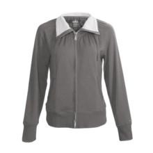 Alo Relax Zip Jacket (For Women) in Granite - Closeouts