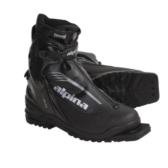 Alpina BC 2175 Backcountry Touring Ski Boots - 75mm (For Men and Women) in Black