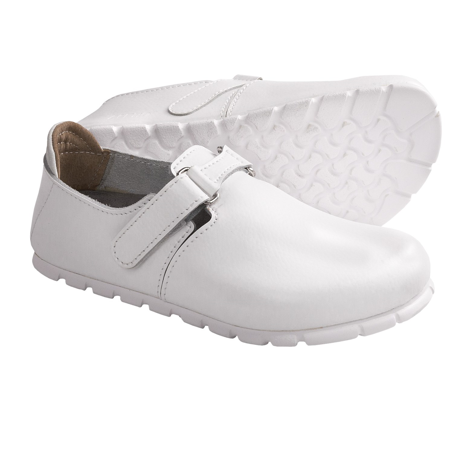 ... by Birkenstock G 500 Work Clogs - Leather (For Men and Women) in White