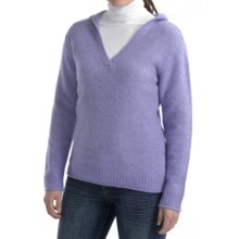 Alps Aphrodite Hoodie Sweater (For Women) in Periwinkle - Closeouts