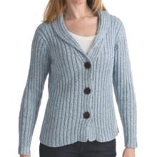 ALPS Briana Cardigan Sweater - Shawl Collar (For Women) in Cloudy Blue - Closeouts