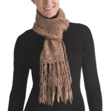 ALPS Jezebel Fringed Scarf (For Women) in Toffee - Closeouts