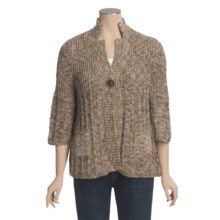 ALPS Karissa Cardigan Sweater - 3/4 Sleeve (For Women) in Hazelnut - Closeouts