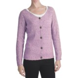 ALPS Soft Focus Cardigan Sweater (For Women)