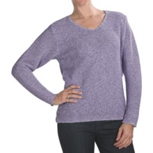 Alps V-Neck Pullover Sweater (For Women) in Blue Lotus - Closeouts