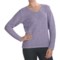 Blue Lotus Alps V-Neck Pullover Sweater (For Women)