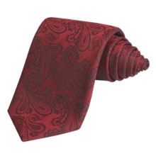 Altea Paisley Tie - Silk-Wool (For Men) in Red - Closeouts