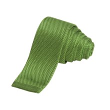 Altea Silk Knit Tie (For Men) in Kelly Green - Closeouts