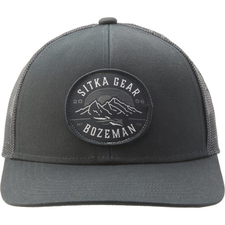 Sitka Altitude Mid Profile Trucker Hat (For Men) - BLACK (O/S )