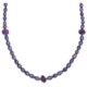 Aluma USA Freshwater Pearl and Amethyst Necklace