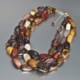 Aluma USA Mookaite Jasper Necklace - Three-Strand