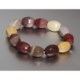 Aluma USA Mookaite Jasper Stretch Bracelet