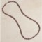 Aluma USA Pearl and Agate Necklace - 40" in Dusty Rose