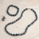 Aluma USA Pearl and Amethyst Jewelry Set