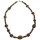 Aluma USA Tiger’s Eye Necklace - Sterling Silver, 20”