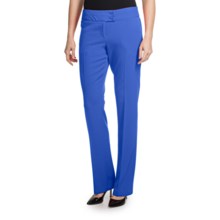 Amanda + Chelsea Contour Waist Baby Boot Pants (For Women) in French Blue - Closeouts