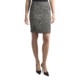 Amanda + Chelsea Leopard Straight Skirt (For Women)