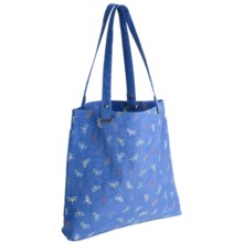 AmeriBag® Dragonfly Collection Tote Bag in Electric Blue - Closeouts