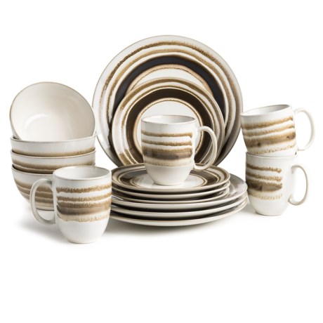 American Atelier Romy Collection Earthenware Dinnerware Set - 16-Piece