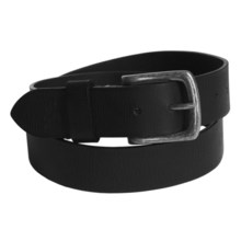 American Endurance Burnished Leather Belt (For Men) in Black - Closeouts