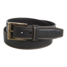 American Endurance Leather Belt (For Men) in Black - Closeouts