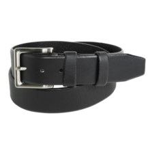 American Endurance Leather Belt - Nickel Buckle (For Men) in Black - Closeouts