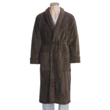 American Essentials Luxury Spa Robe (For Men) in Chocolate - Closeouts