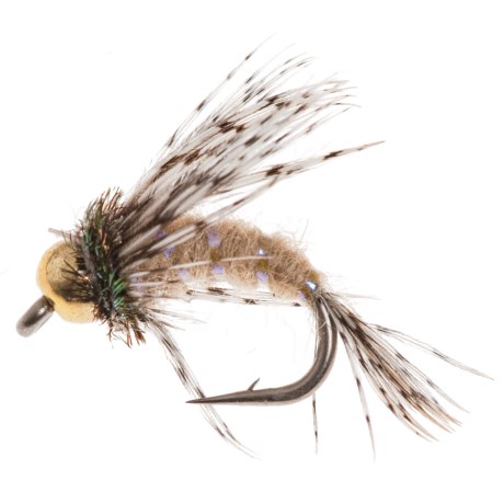UPC 840410001040 product image for Anderson?s Bird of Prey Pupa Nymph Fly - Dozen - 2NDS - TAN (16 ) | upcitemdb.com