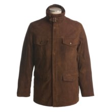 Andrew Marc Cody Leather Jacket - Insulated (For Men) in Safari - Closeouts