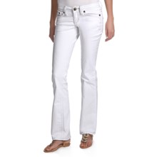 Antique Rivet Adele Jeans - Low Rise, Bootcut (For Women) in Blizzard - Closeouts