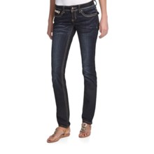 Antique Rivet Sonia Skinny Jeans - Low Rise (For Women) in Madison - Closeouts