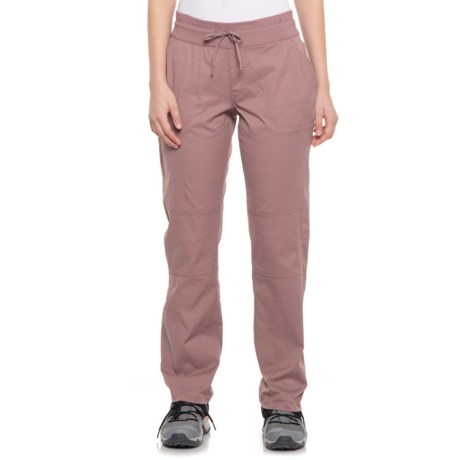 The North Face Aphrodite Motion FlashDry(R) Pants (For Women) - TWILIGHT MAUVE (L )