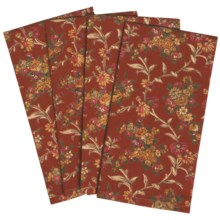 April Cornell Cotton Napkins - Set of 4 in Daisy Rose Rust - Closeouts