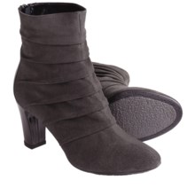 Aquatalia by Marvin K. Taffie 3 Ankle Boots (For Women) in Anthracite Suede - Closeouts