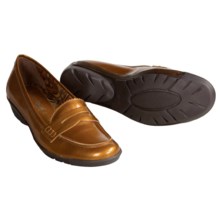 Aquatalia by Marvin K. Whoopie Loafer Shoes - Weatherproof (For Women) in Bark Patent - Closeouts