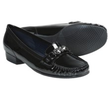 Ara Blaise Loafers - Leather (For Women) in Black Patent - Closeouts