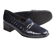 Ara Lady High Heel Loafer Shoes (For Women) in Navy - Closeouts