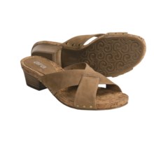 Ara Pescara Sandals - Slip-Ons (For Women) in Taupe - Closeouts