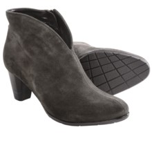 Ara Tricia Ankle Boots (For Women) in Charcoal Velour - Closeouts