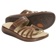 Aravon Remy Sandals - Leather (For Women) in Brown - Closeouts