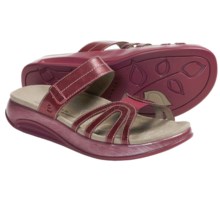 Aravon Remy Sandals - Leather (For Women) in Red - Closeouts